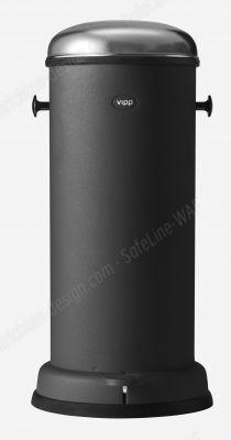 Pedal bin 18L BLACK Vipp SINGLE PIECES